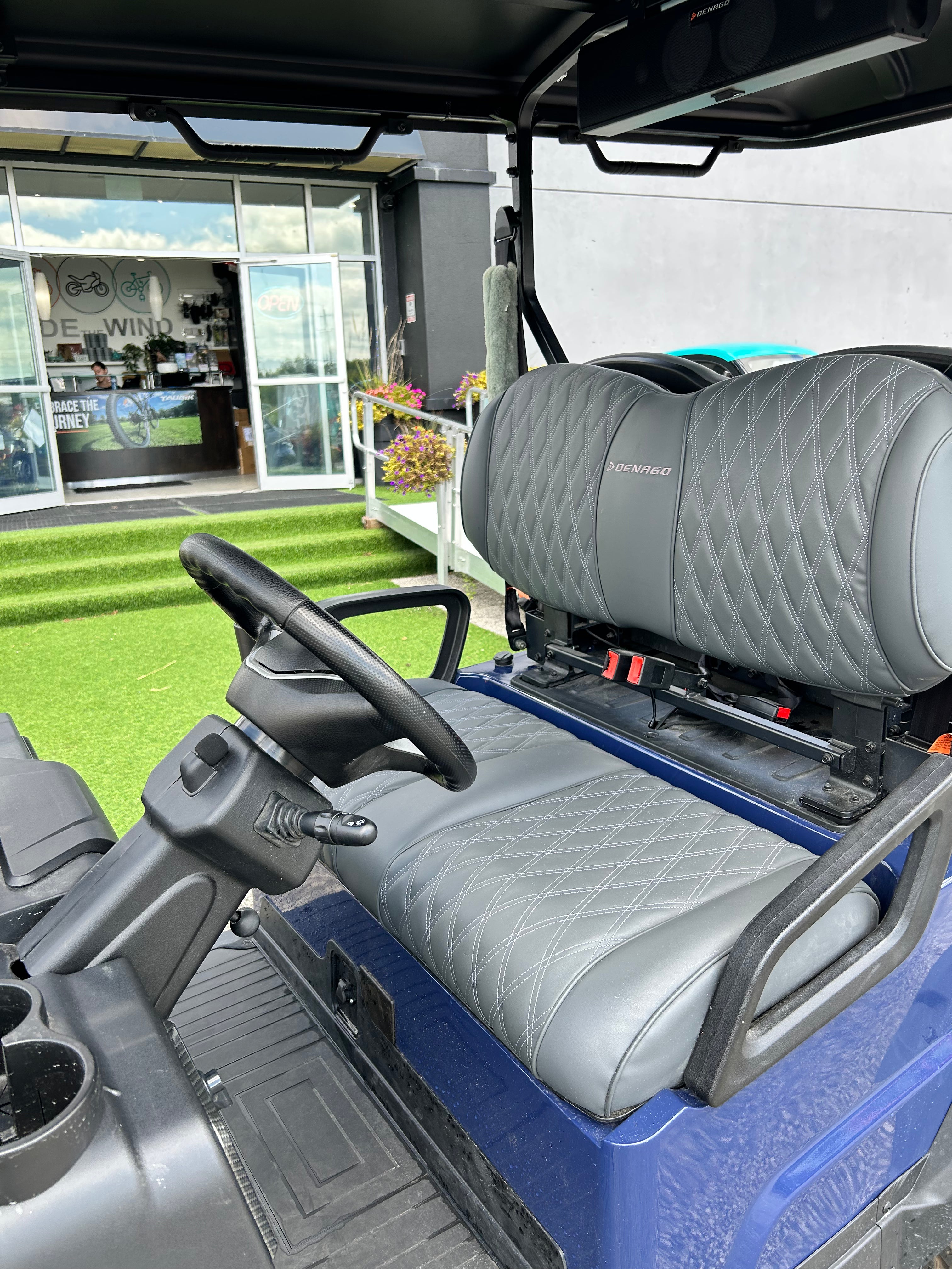 2025 Denago Rover 4-Forward Passenger Lithium Powered Golf Cart * SLIGHTLY USED *