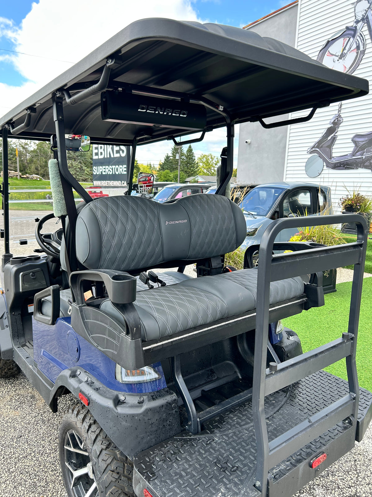 2025 Denago Rover 4-Forward Passenger Lithium Powered Golf Cart * SLIGHTLY USED *