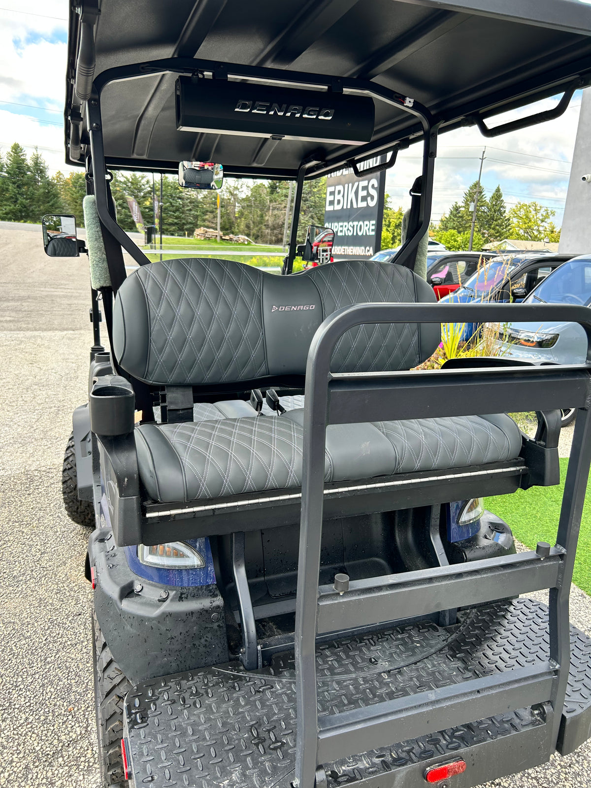 2025 Denago Rover 4-Forward Passenger Lithium Powered Golf Cart * SLIGHTLY USED *