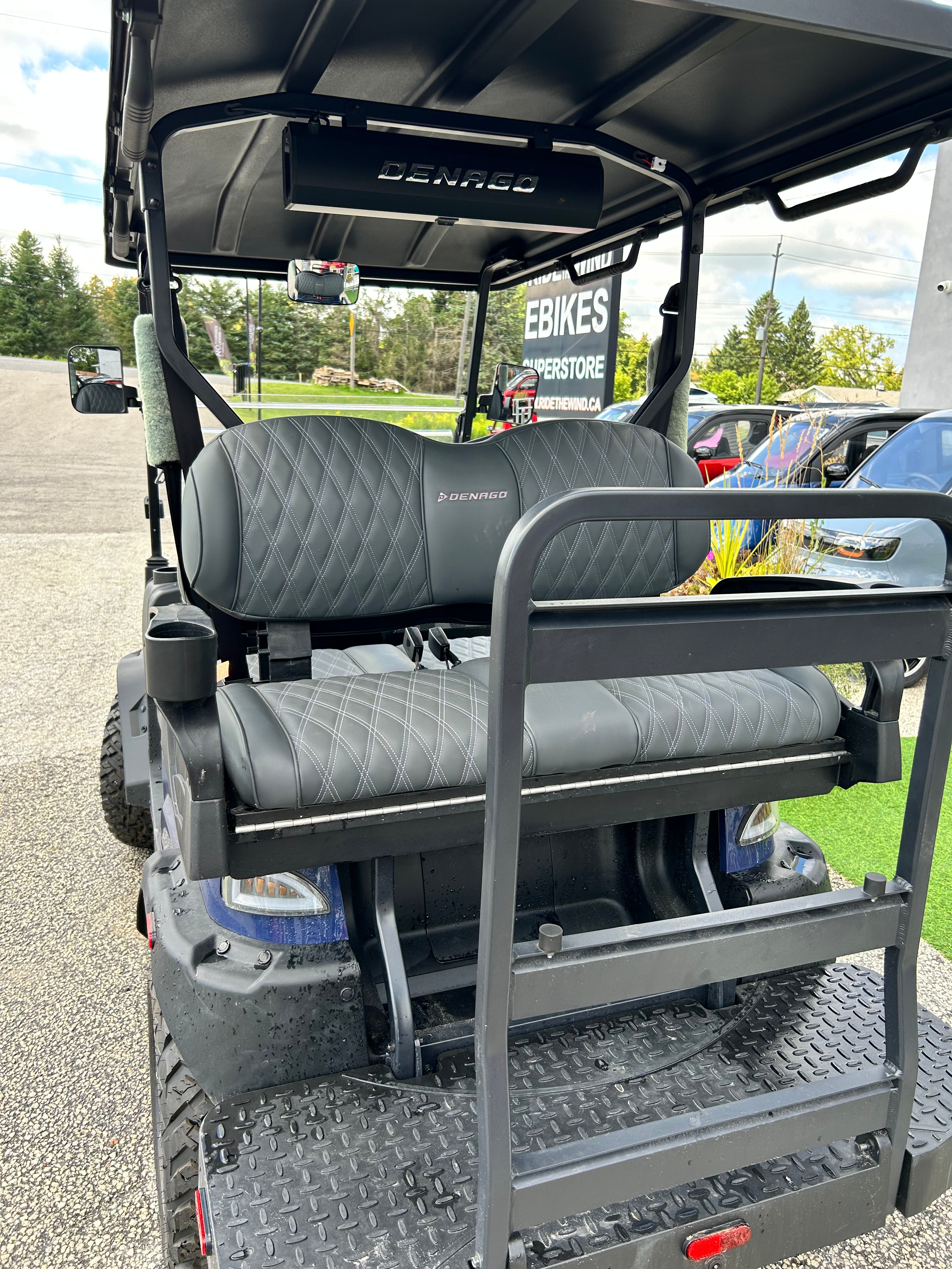 2025 Denago Rover 4-Forward Passenger Lithium Powered Golf Cart * SLIGHTLY USED *