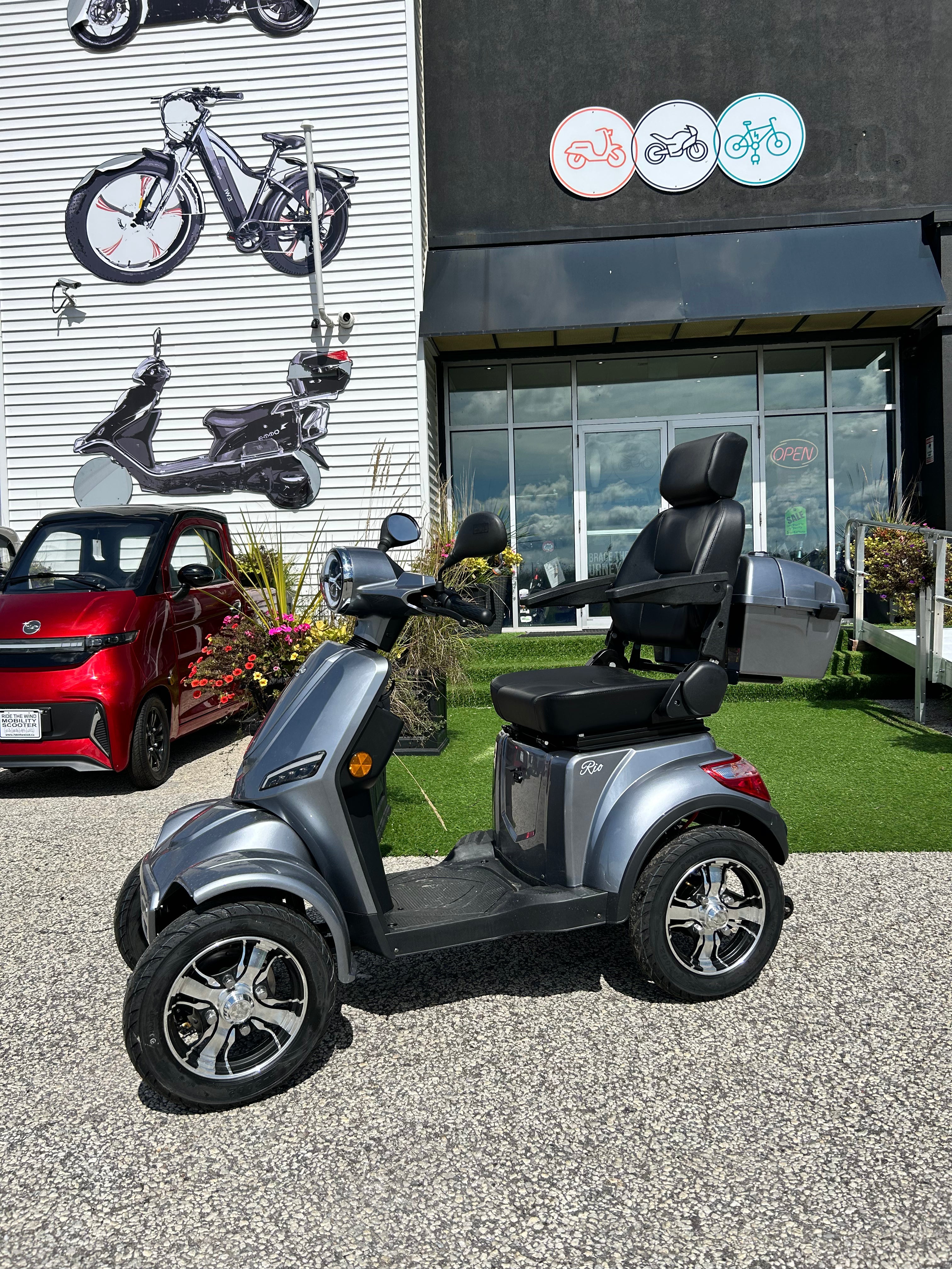 Ecolo ET4 Rio 4 Wheel Mobility Scooter Lithium (USED 9KM)