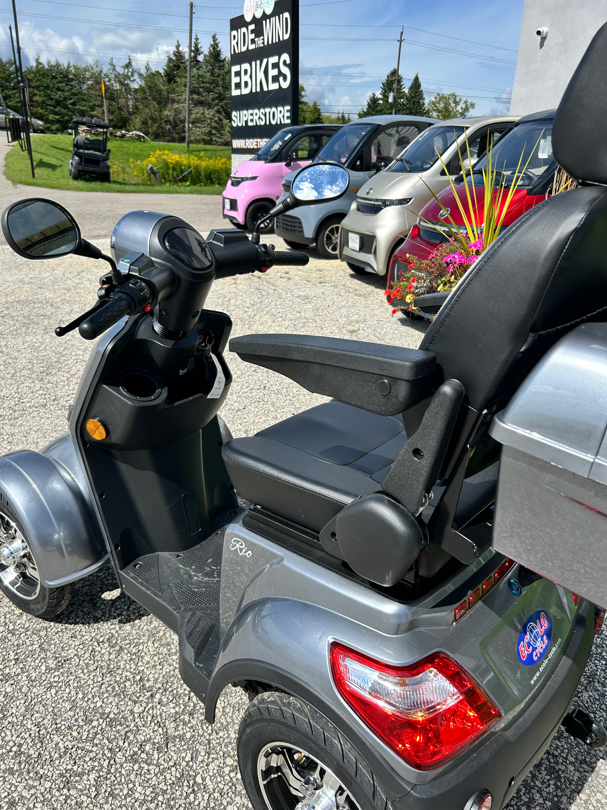 Ecolo ET4 Rio 4 Wheel Mobility Scooter Lithium (USED 9KM)