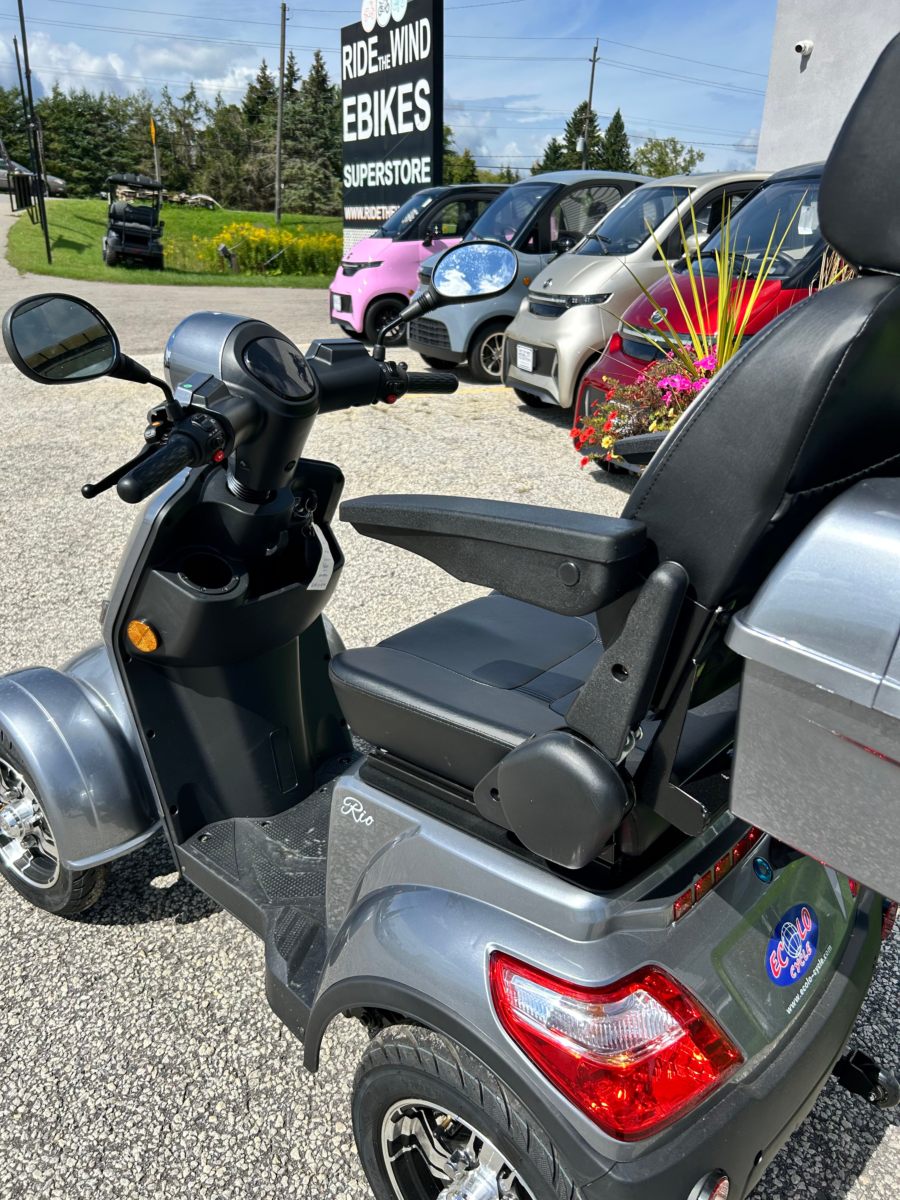 Ecolo ET4 Rio 4 Wheel Mobility Scooter Lithium (USED 9KM)