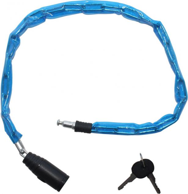 Light Lock - Chain, 3.5X900MM, Blue or Red