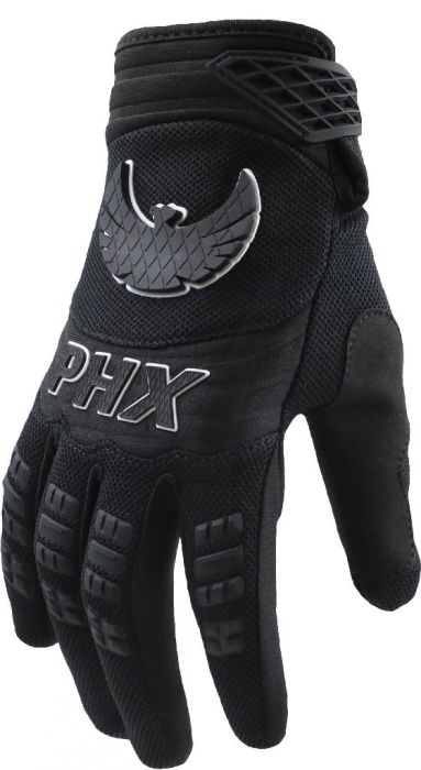 PHX Helios Gloves - Black, Adult LARGE