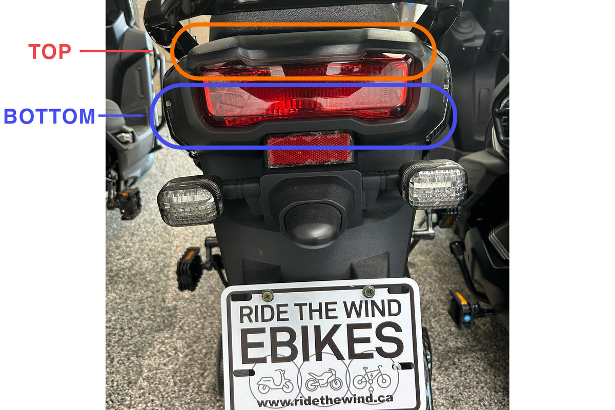 Emmo Nok Tail Light Panel (Upper and Lower)