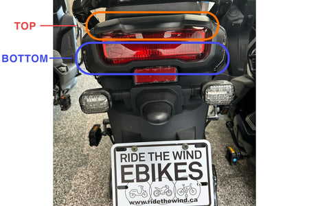 Emmo Nok Tail Light Panel (Upper and Lower)