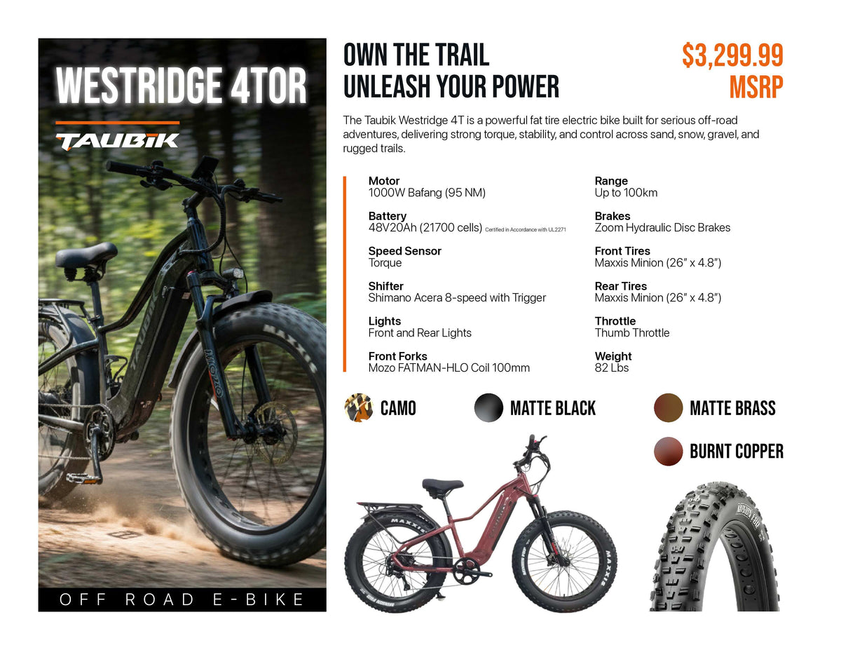 2026 Taubik Westridge 4t Off Road