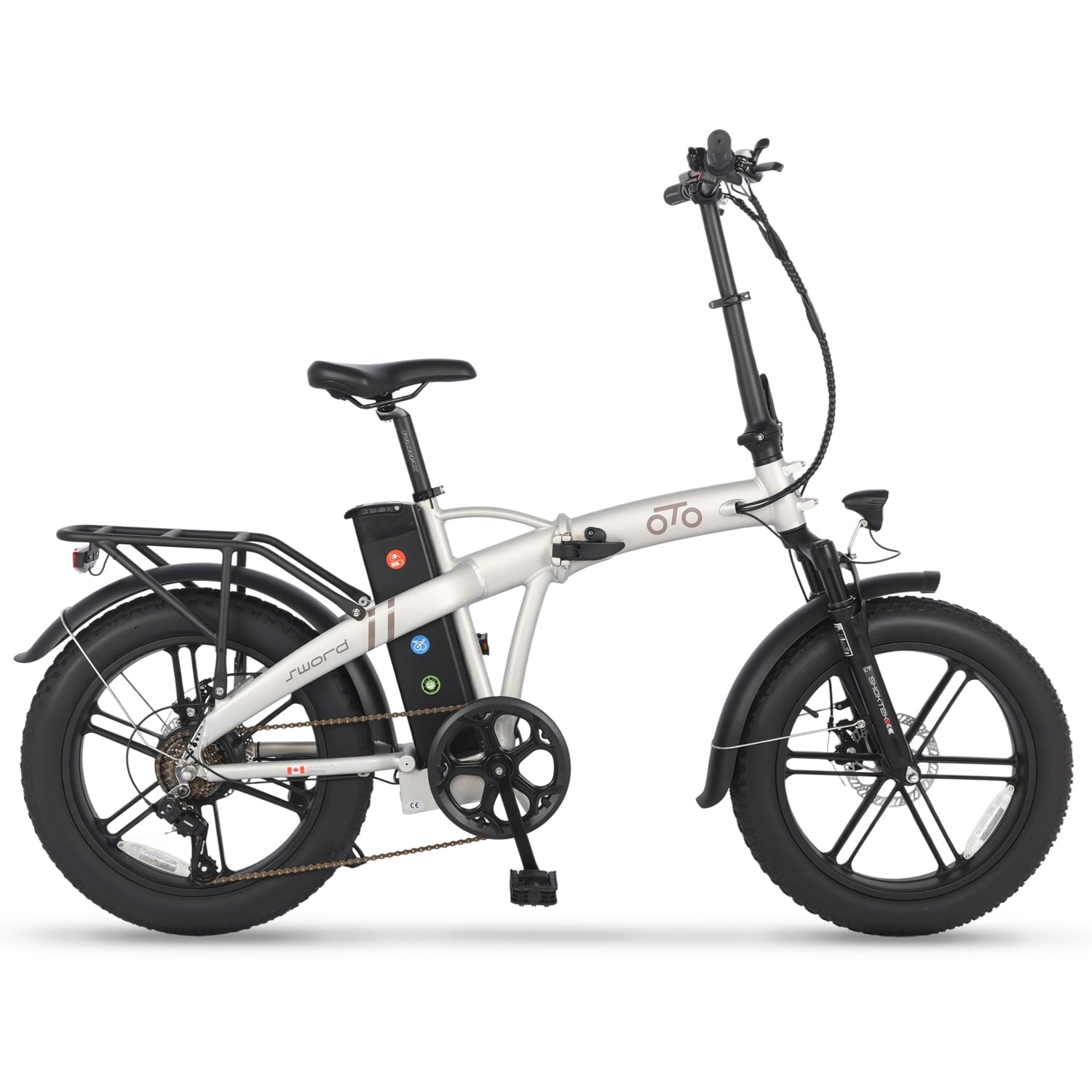 OTO Sword | 20" Folding Fat Tire Electric Bicycle