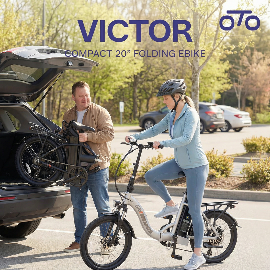 OTO Victor | Compact 20" Folding Electric Bicycle