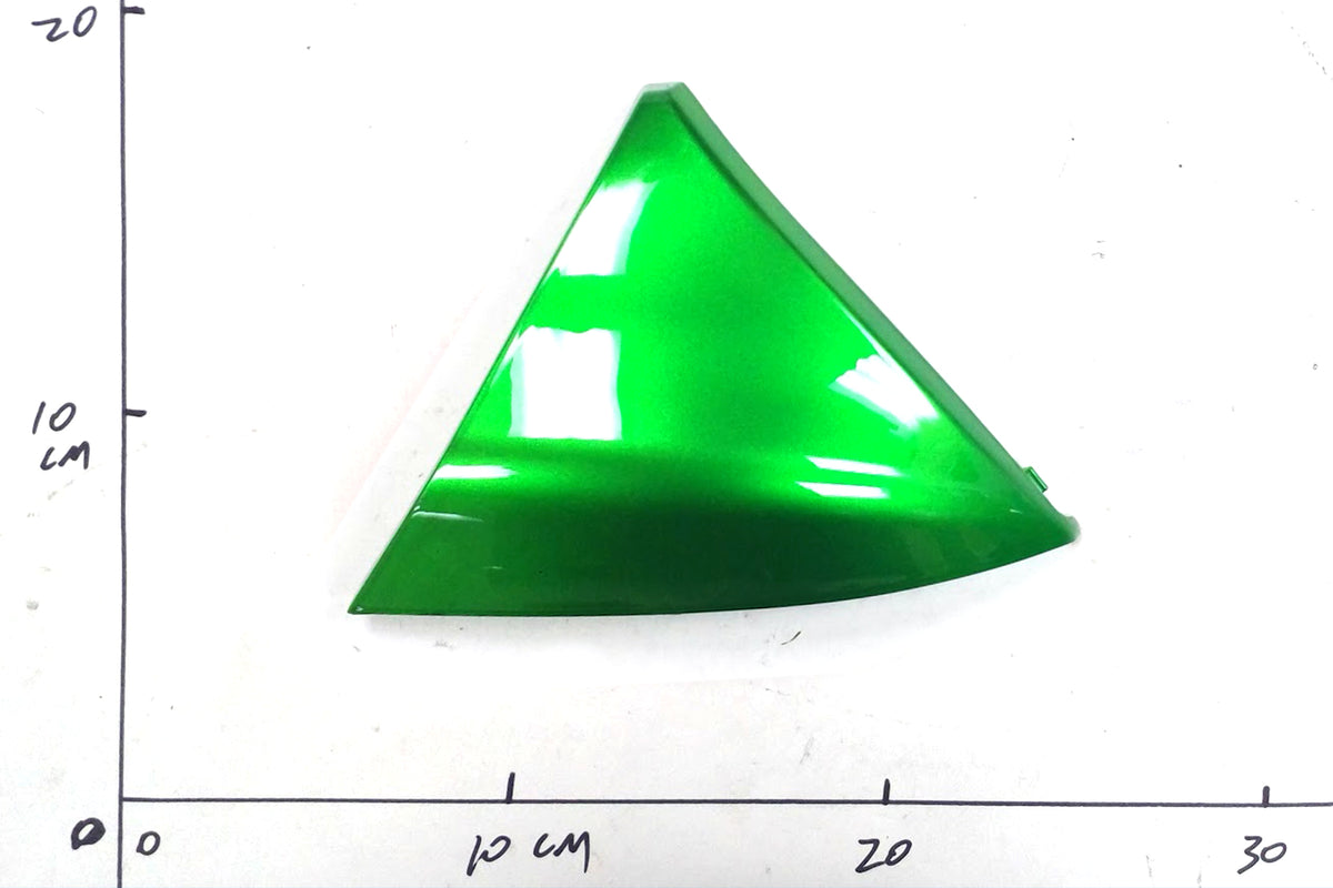 Emmo DX - Storage Box/Tank RIght Triangle Panel - Red/Green/Grey