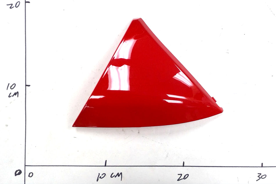 Emmo DX - Storage Box/Tank RIght Triangle Panel - Red/Green/Grey