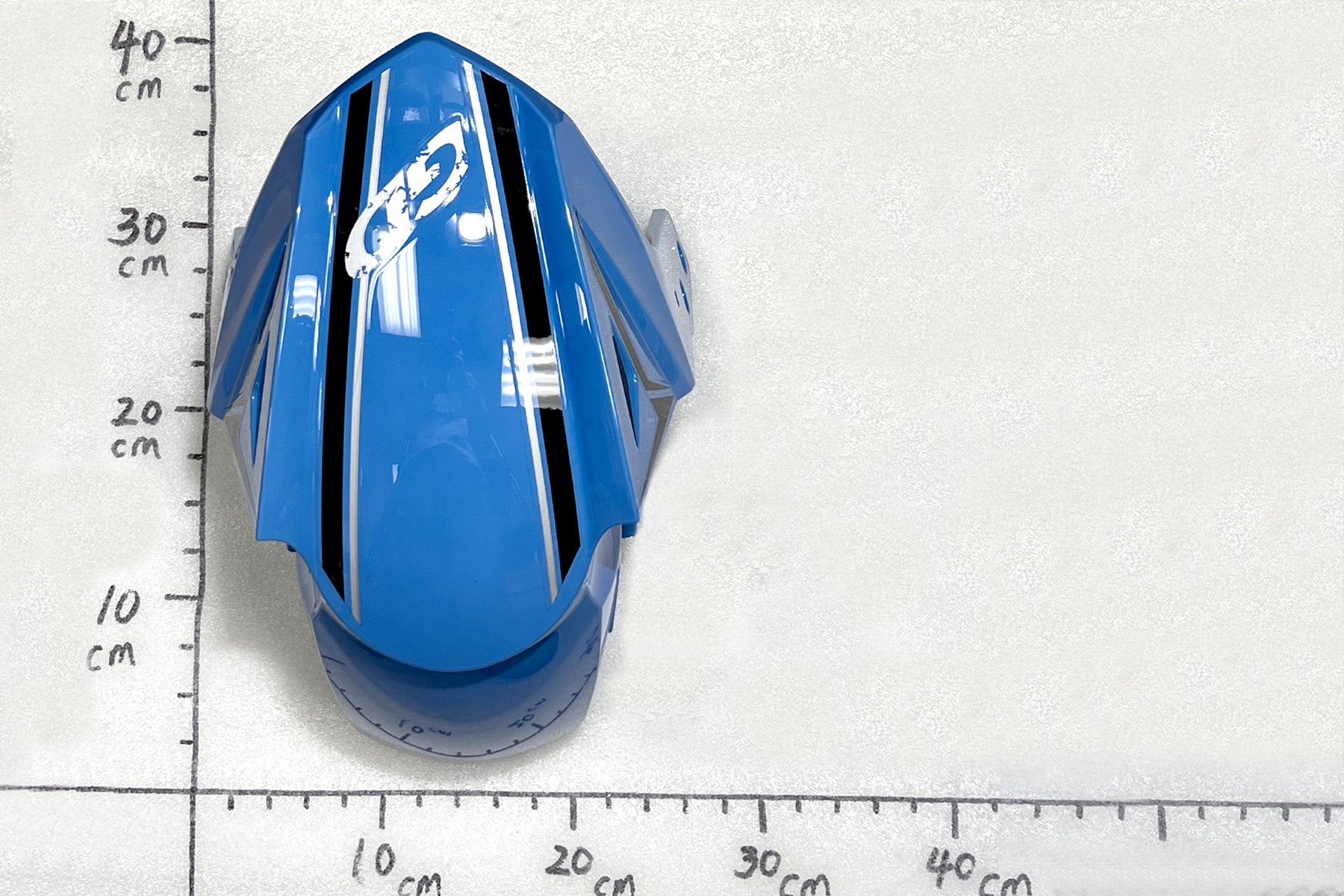 Emmo Gandan - Front Fender - Red/Blue/Black
