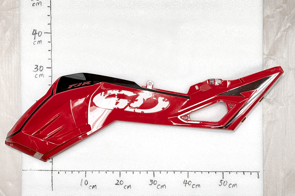 Emmo Gandan - Gastank Side Panel - Red/Blue/Black