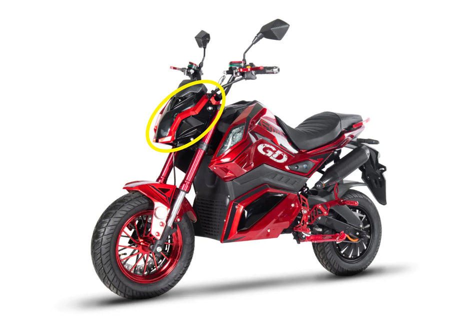Emmo Gandan - Headlight Strip Panel - Red/Blue/Black (Left/Right)