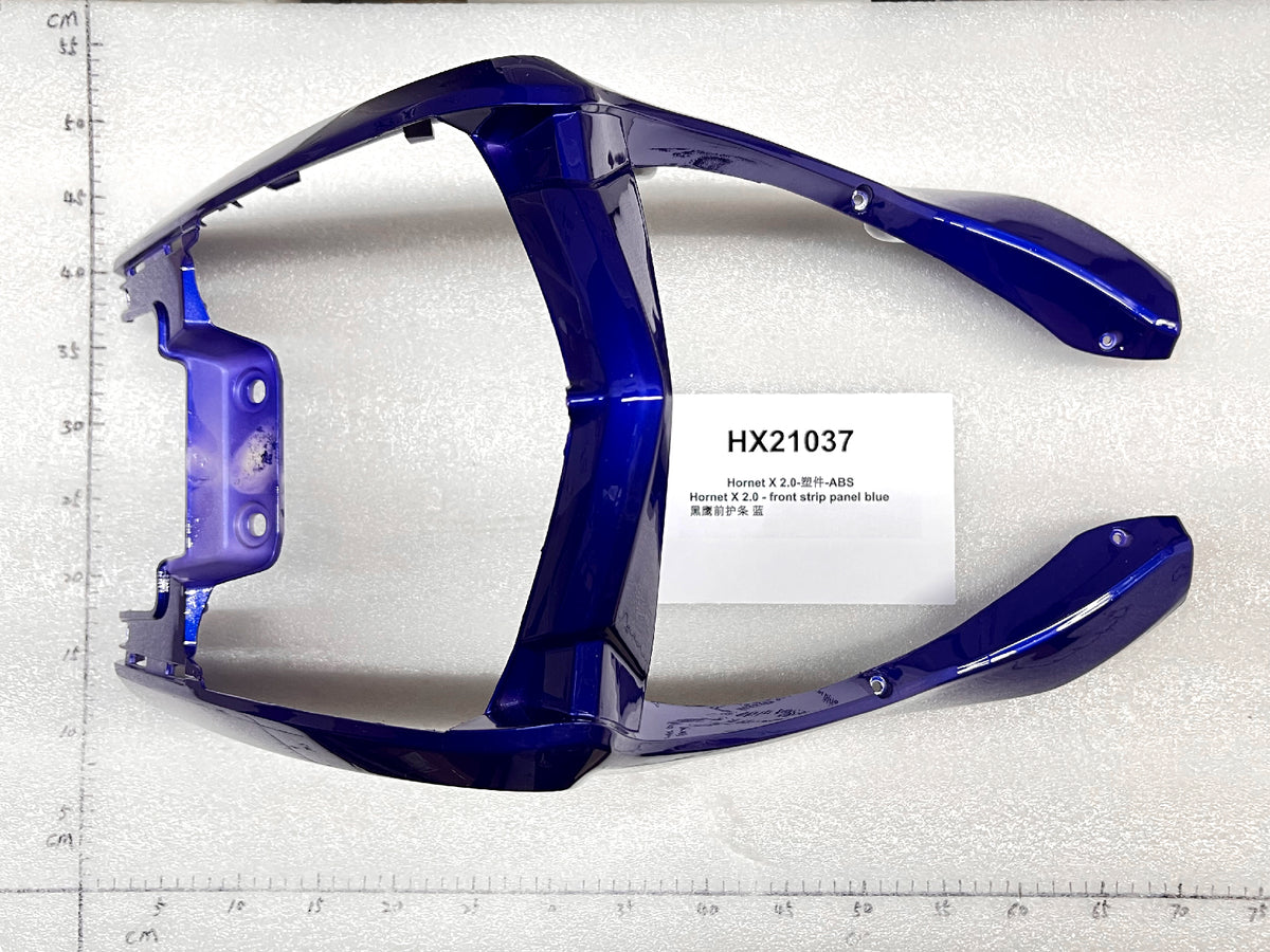 Emmo Hornet X 2.0 - Front Strip Panel - Black/Blue/Red