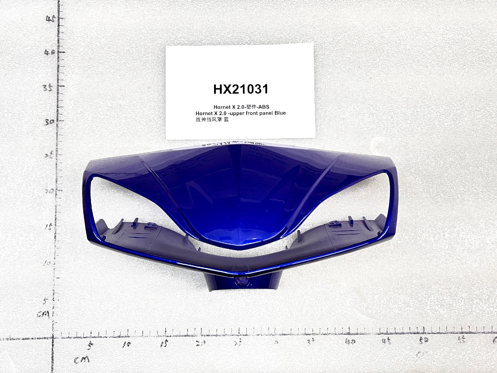 Emmo Hornet X 2.0 - Upper Front Panel - Blue/Red