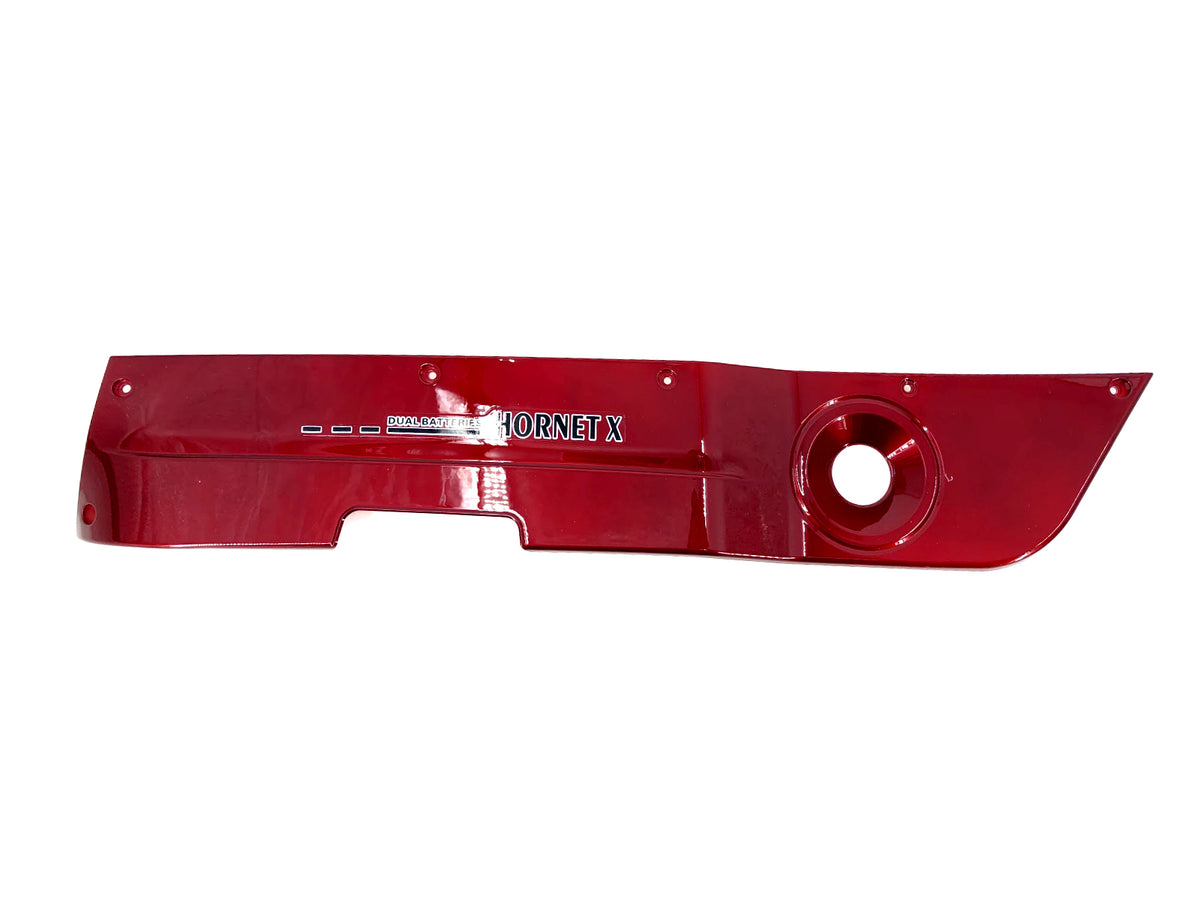 Emmo Hornet X - Side Strip Panel (Where Panel Axle Goes Thru) - Left/Right - Black/Red/Blue