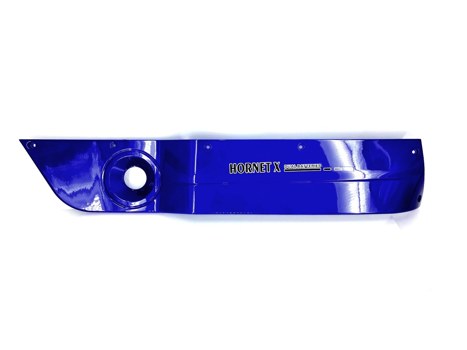 Emmo Hornet X - Side Strip Panel (Where Panel Axle Goes Thru) - Left/Right - Black/Red/Blue