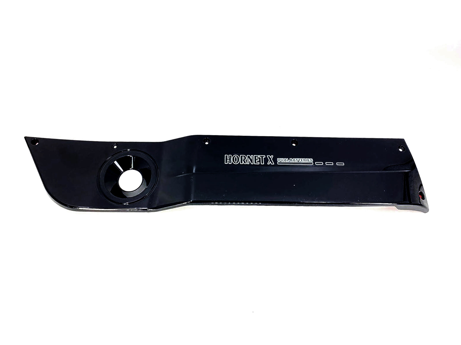 Emmo Hornet X - Side Strip Panel (Where Panel Axle Goes Thru) - Left/Right - Black/Red/Blue