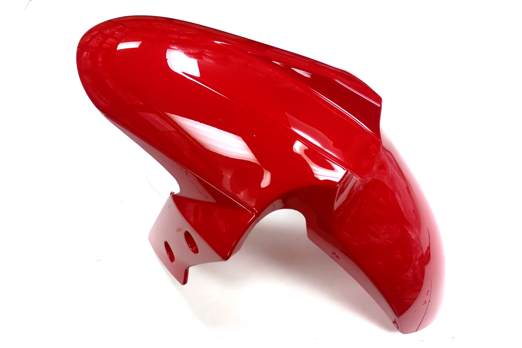 Emmo Kamen - Front Wheel Fender - Silver/Red/Black