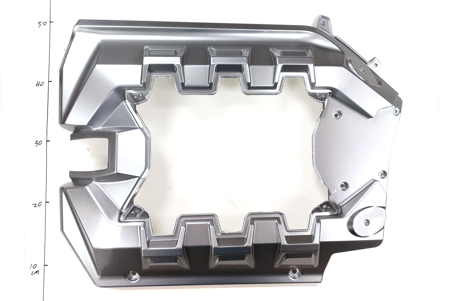 Emmo Kamen - Large Battery Box Panel - Silver/Red/Black