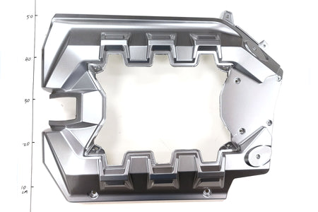 Emmo Kamen - Large Battery Box Panel - Silver/Red/Black