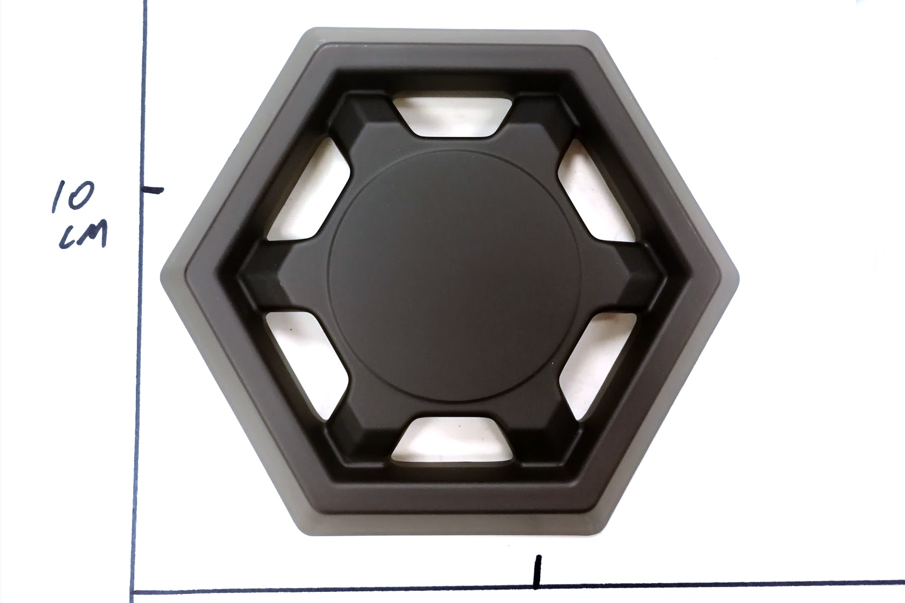 Emmo Kamen - Left Detail Medium Panel - Black