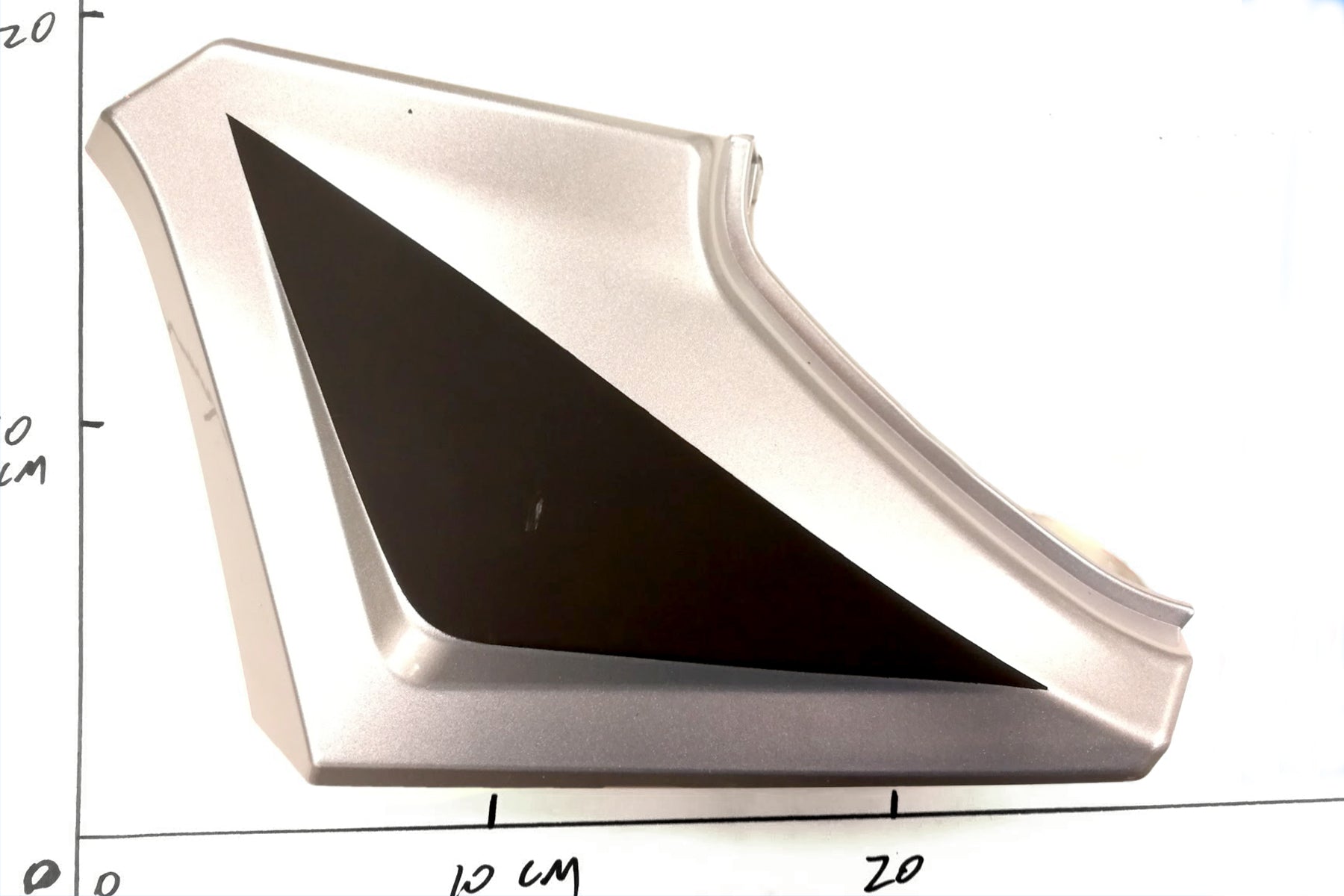 Emmo Kamen - Middle Side Panel - Silver/Black/Red