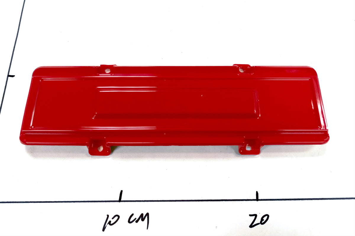 Emmo Kamen - Battery Box Small Panel - Red/Silver/Black