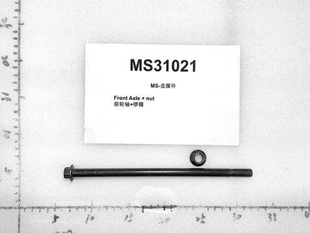 Emmo Monster - Front Axle & Nut