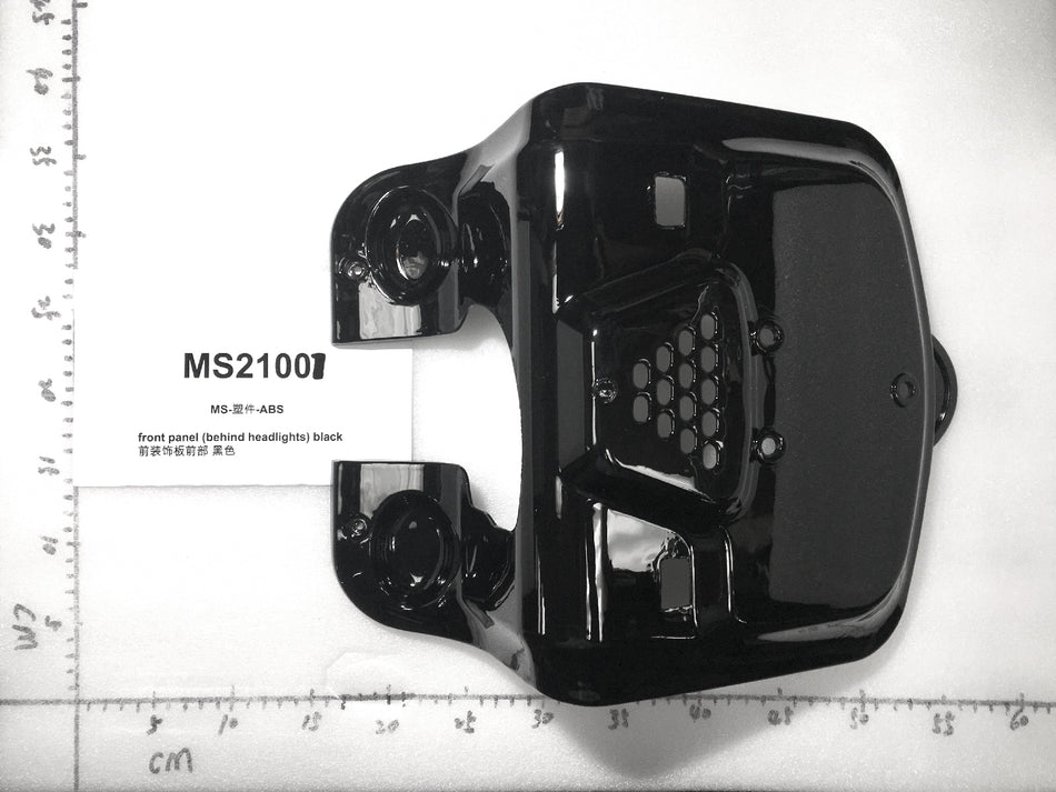 Emmo Monster - Front Panel (Behind Headlights) - Black/Camo