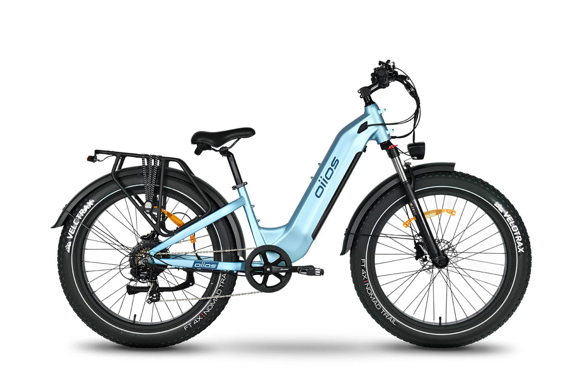 Oiios Dyno Step-Thru Fat Tire Electric Bike