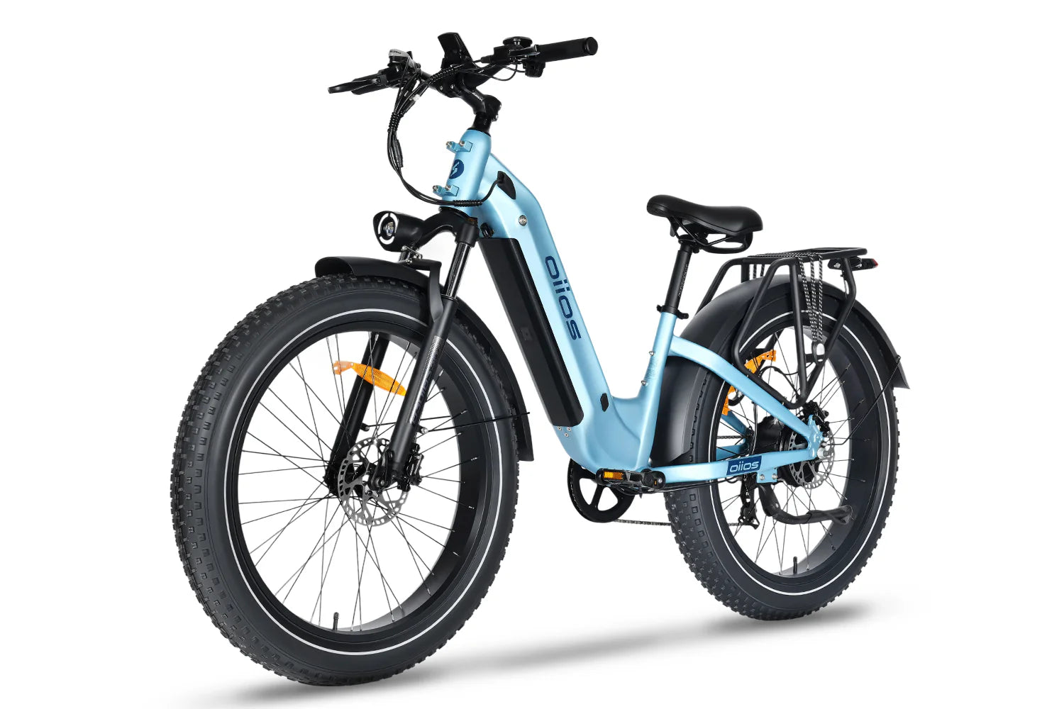 Oiios Dyno Step-Thru Fat Tire Electric Bike