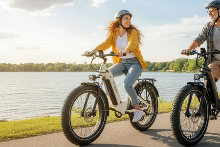 Oiios Dyno Step-Thru Fat Tire Electric Bike