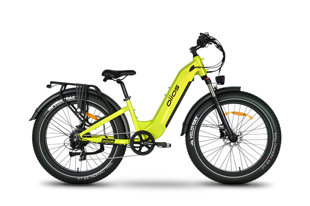 Oiios Dyno Step-Thru Fat Tire Electric Bike