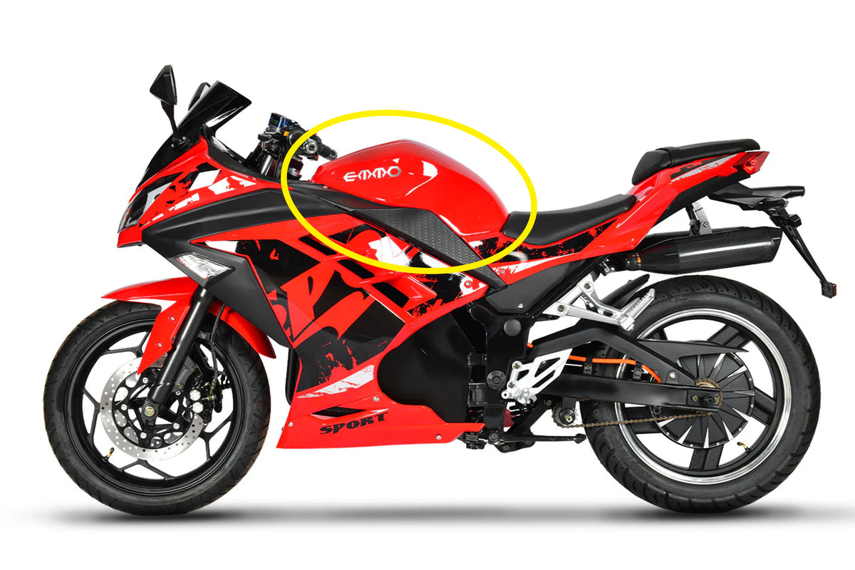 Emmo Zone GTS/Max - Gastank - Black/Red/White/Green/Blue