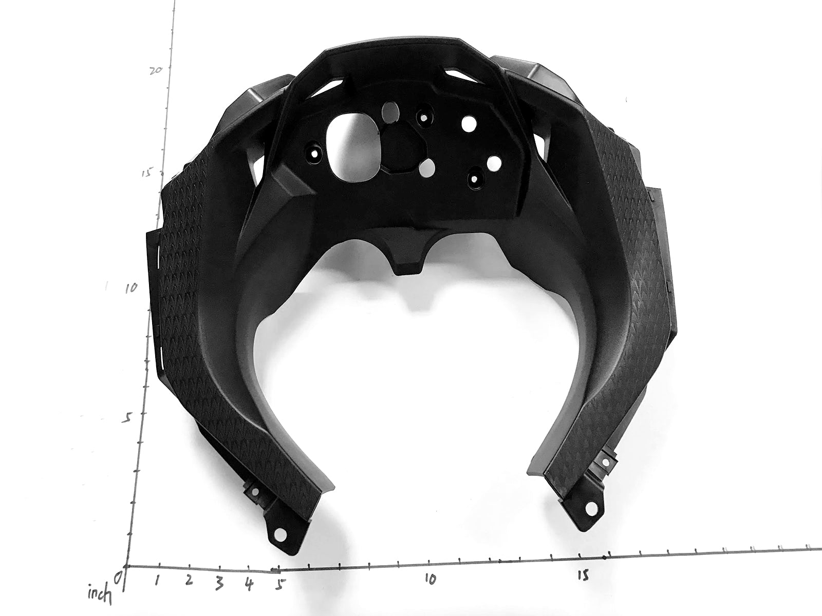 Emmo Zone GTS/Max or Tao Leo Dash or Panel Under Speedometer - Matte Black