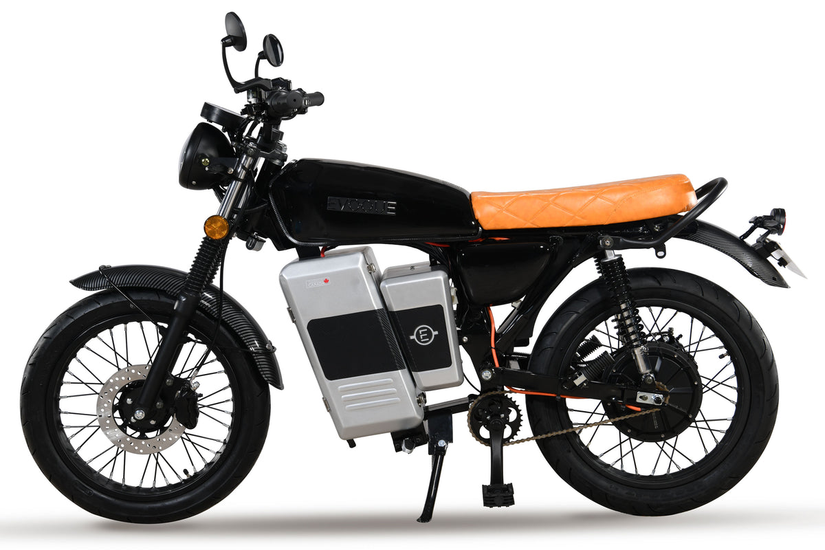 Evoque Legacy 2025 72V Classic Scrambler Motorcycle | Electric Motorcycle Style