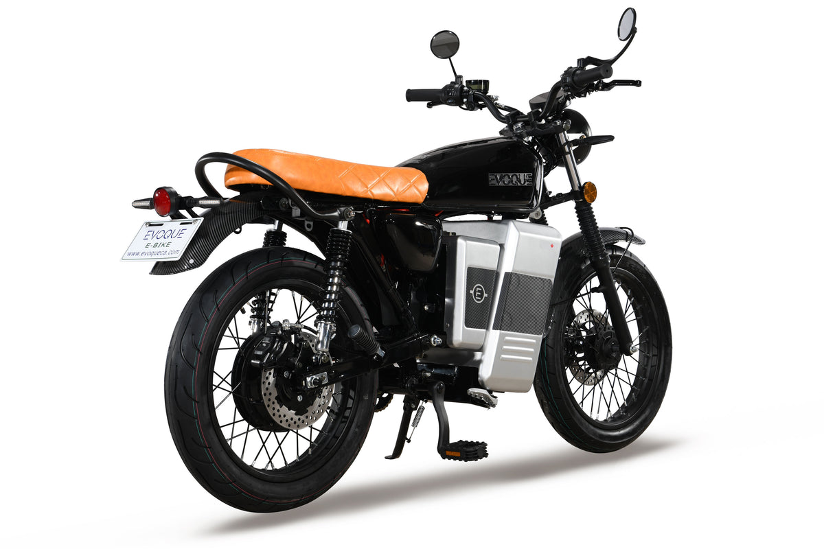 Evoque Legacy 2025 72V Classic Scrambler Motorcycle | Electric Motorcycle Style