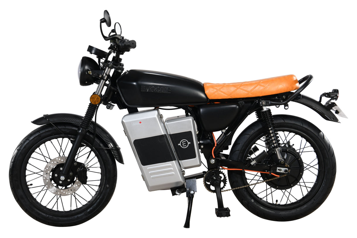 Evoque Legacy 2025 72V Classic Scrambler Motorcycle | Electric Motorcycle Style
