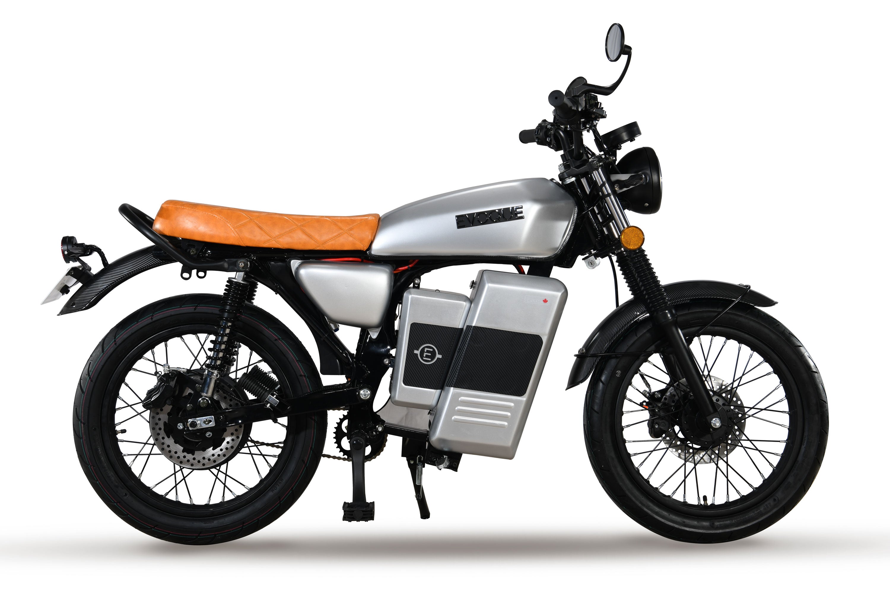 Evoque Legacy 2025 72V Classic Scrambler Motorcycle | Electric Motorcycle Style