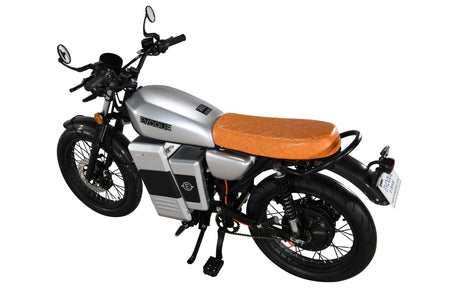 Evoque Legacy 2025 72V Classic Scrambler Motorcycle | Electric Motorcycle Style