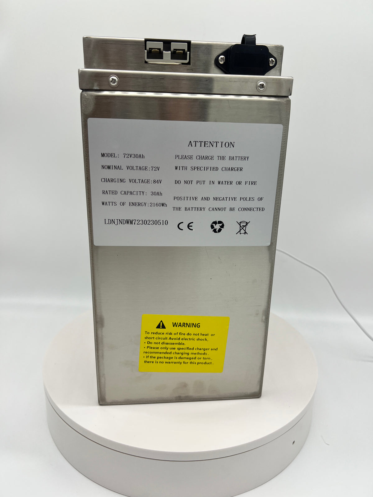Emmo 72v30ah Lithium Battery