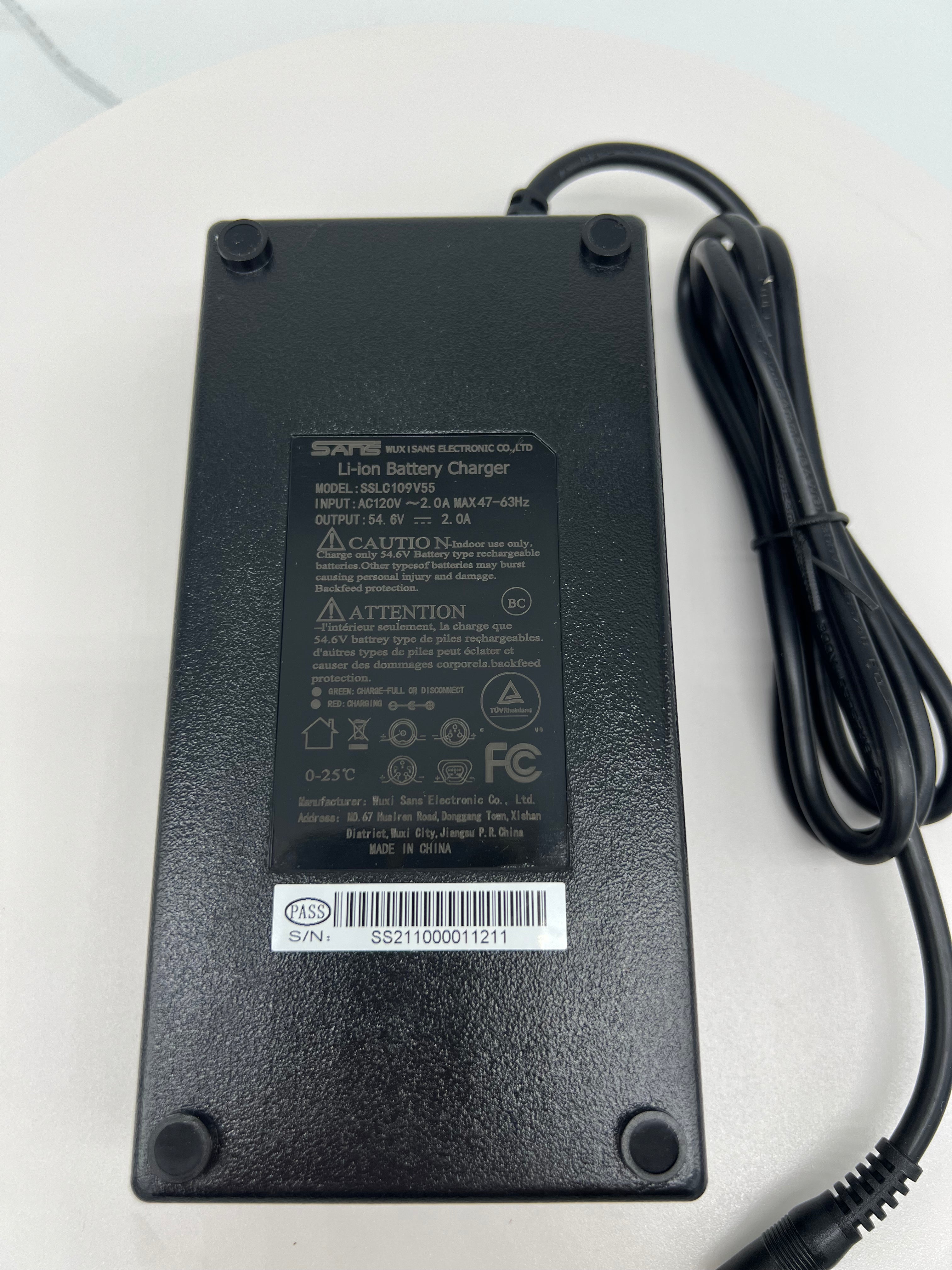 48v Emmo Lithium Bicycle Charger