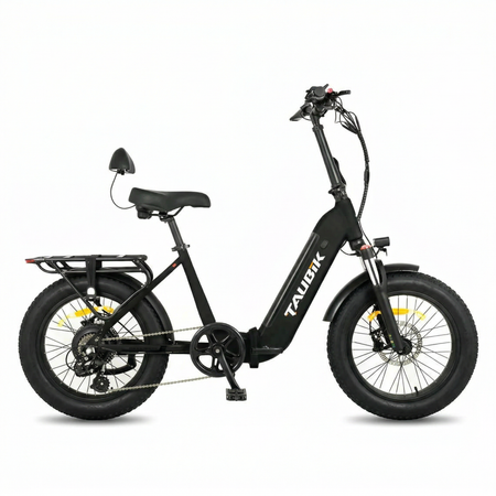 2026 Taubik Monaco S Ebike Electric Bicycle Foldable Style 20" x 3" Tires UL 2849