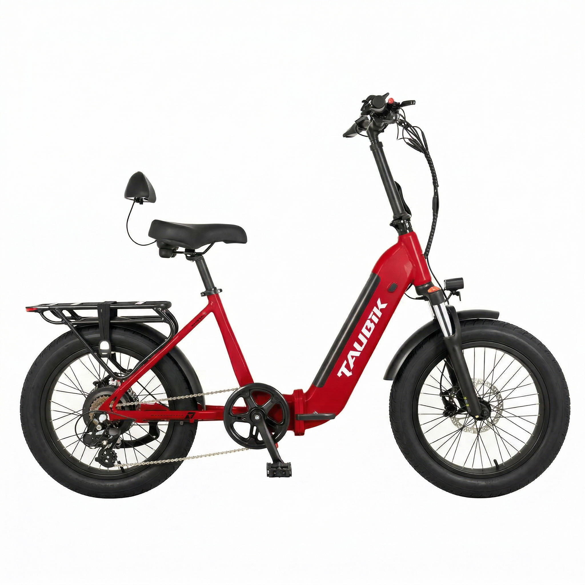 2026 Taubik Monaco S Ebike Electric Bicycle Foldable Style 20" x 3" Tires UL 2849