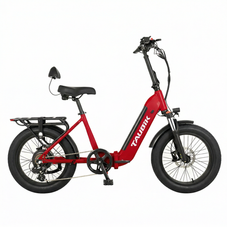 2026 Taubik Monaco S Ebike Electric Bicycle Foldable Style 20" x 3" Tires UL 2849