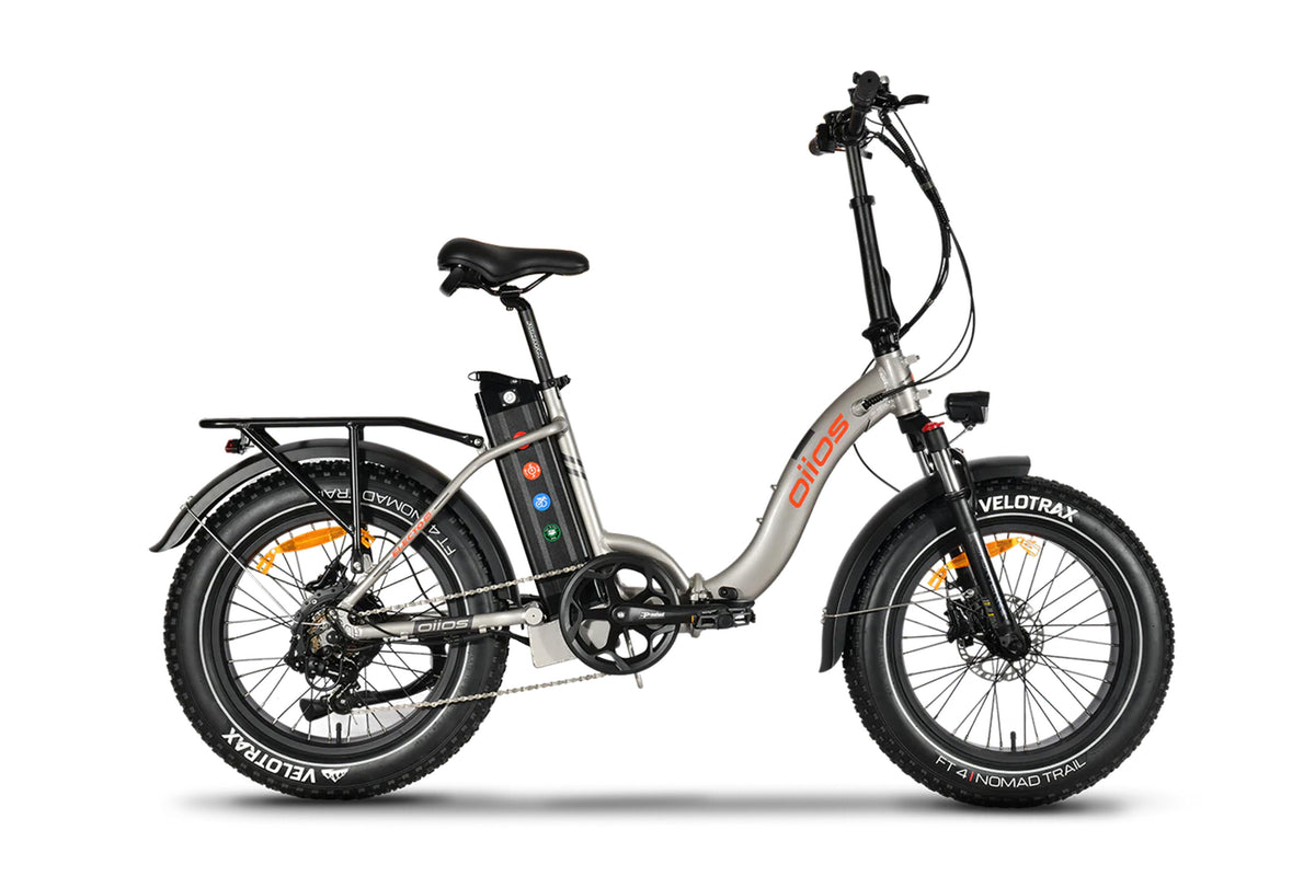 Oiios Electo Folding Electric Bike - Fat Tire - Step Through - UL Certified 48V15.6Ah 750W - Color Display Oiios Electo Folding Electric Bike - Fat Tire - Step Through - UL Certified 48V15.6Ah 750W - Color Display