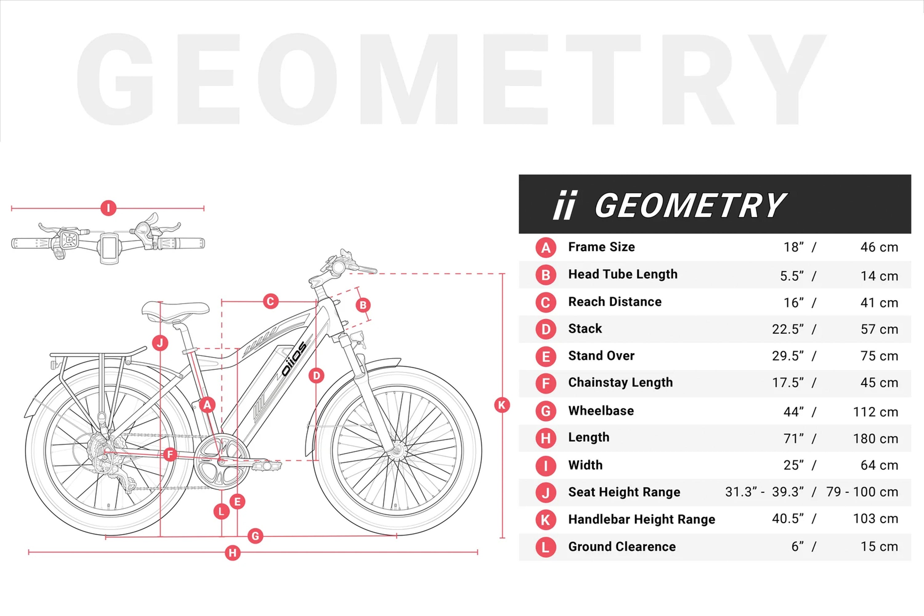 Oiios Quanta All Terrain Fat Tire EBike